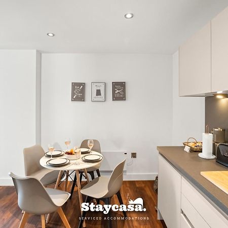 Spectacular Apartment Balcony View In City Centre Mánchester Exterior foto