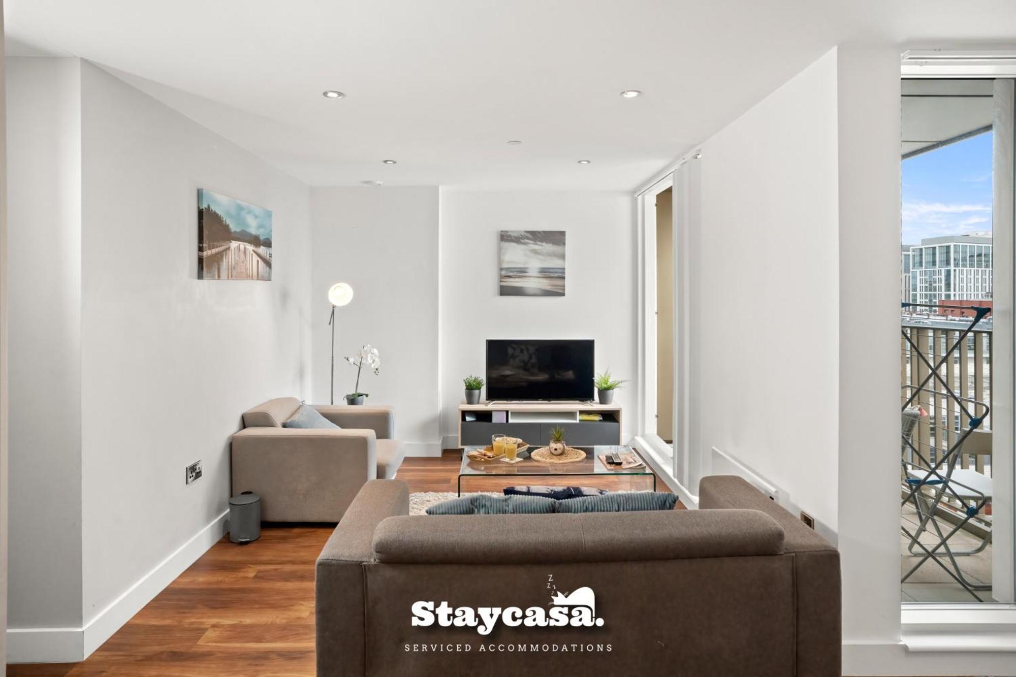 Spectacular Apartment Balcony View In City Centre Mánchester Exterior foto