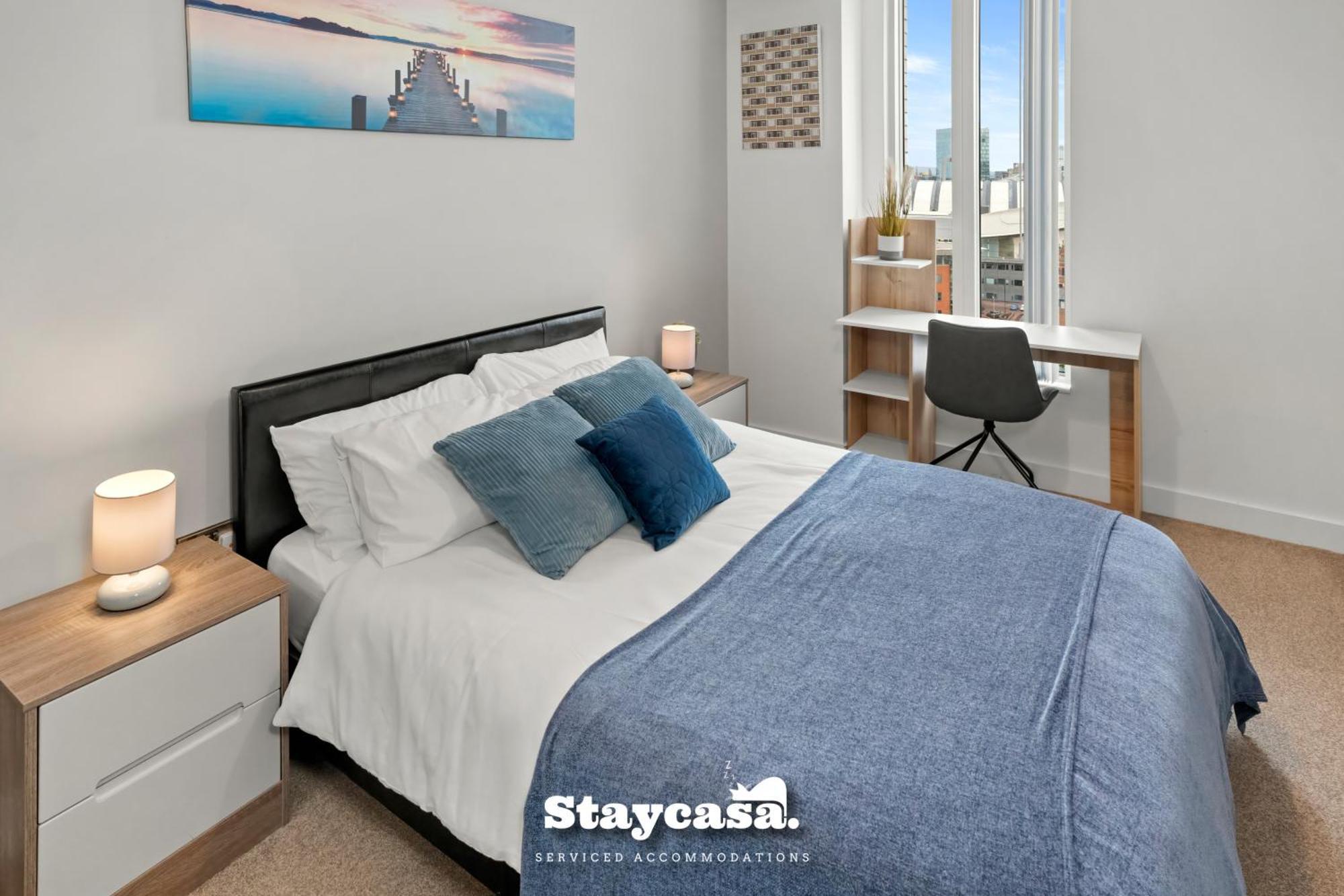 Spectacular Apartment Balcony View In City Centre Mánchester Exterior foto
